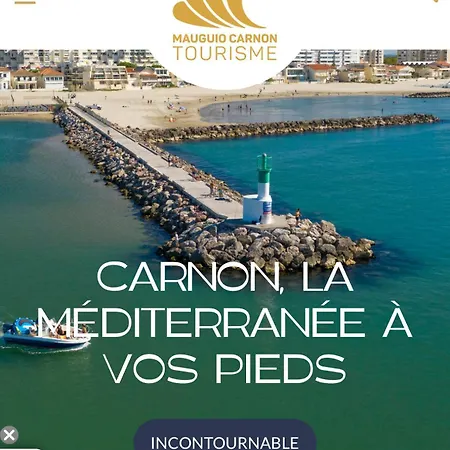 T3 Vue Port 200m De La 2 Avec Garage Apartment Carnon-Plage