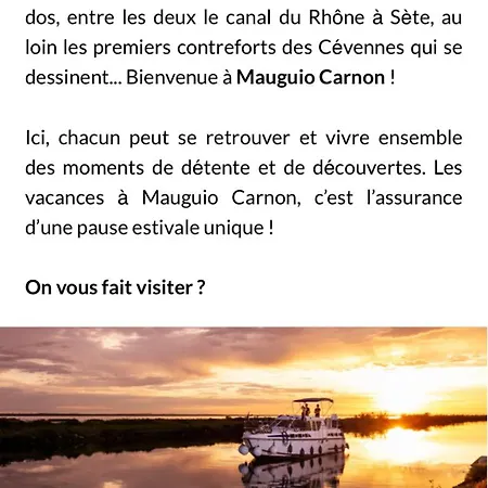 Appartamento T3 Vue Port 200m De La 2 Avec Garage Carnon-Plage