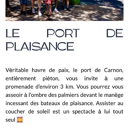 Apartment T3 Vue Port 200m De La 2 Avec Garage *